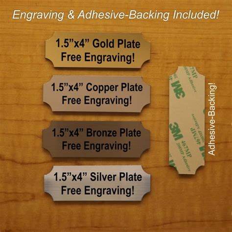 Custom Engraved 1x3 Plate Wall Door Tag Suite Sign Placard Etsy