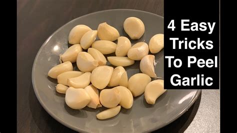 Easy Ways To Peel Garlic Ultimate Garlic Peeling Trick In