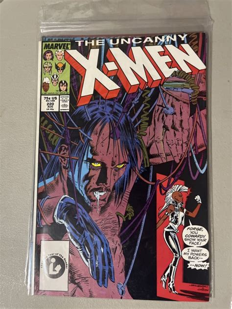 The Uncanny X Men 220 1987 Comic Books Copper Age Marvel Hipcomic