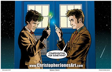 Christopher Jones Comic Art and Illustration Blog » Sonic Envy is Canon in Day of the Doctor?