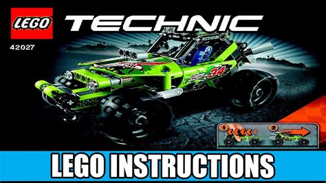 LEGO Instructions Technic 42027 Desert Racer YouTube