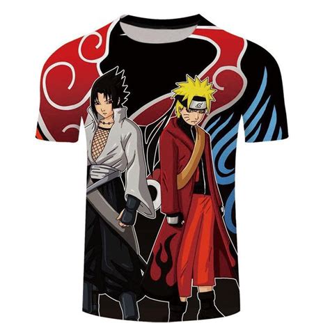 Anime Shirts Graphic Print Tshirt Men S T Shirts Naruto Shippuden