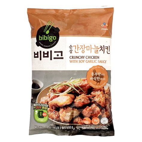 Get Bibigo Korean Crunchy Chicken With Soy Garlic Sauce Frozen Delivered Weee Asian Market