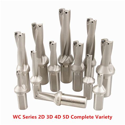 CNC Indexable Drilling Tools Wc Sp Carbide U Drills Bit For Wcmt Spmt