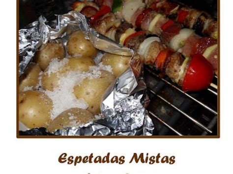 Espetadas Mistas Receita Petitchef