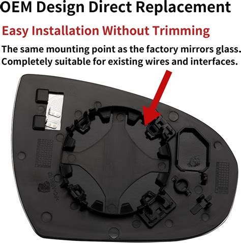 Espejo Lateral Del Conductor De Repuesto Para Hyundai Tucson