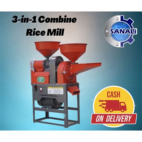 3 IN 1 Combined Rice Mill 3hp Motor Shopee Philippines