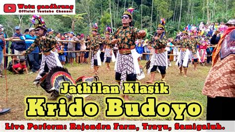 JATHILAN KLASIK KRIDO BUDOYO Live Perform Rajendra Farm YouTube