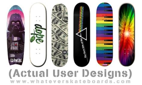 Custom Skateboard - Design Yours Online - Whatever Skateboards