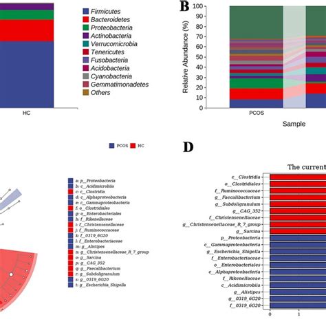 Gut Microbiota Composition Differences Between Pcos And Hc The