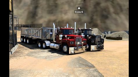 American Truck Simulator Ruta En Con Enderj En La Monta A Youtube