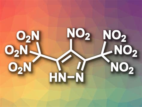 First Azole Bonded To Seven Nitro Groups Chemistryviews