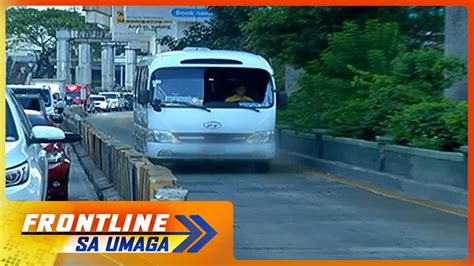 Mas Malaking Multa Sa Edsa Busway Epektibo Na Frontline Sa Umaga