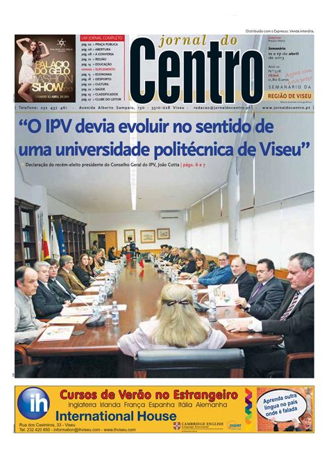 Jornal Do Centro Ed578 By Jornal Do Centro Viseu Issuu