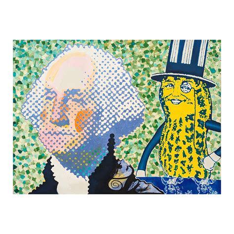 Clark V. Fox - "Mr. Peanut , George, and Double Native" Contemporary