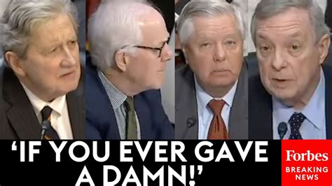 This Is A Charade GOP Senators Get Furious With Durbin During