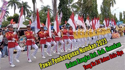 Pawai Pembangunan Nunukan 2023 Dalam Rangka Menyambut Hut Kab