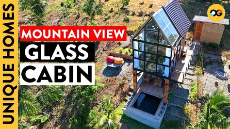 Escape To Nature A Serene Glass Cabin Retreat With Majestic Mountain