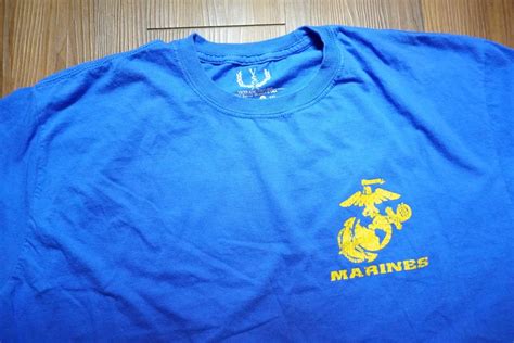 Usmarine Corps T Shirt 100cotton Athletic Sizexl Used マツザキ商店