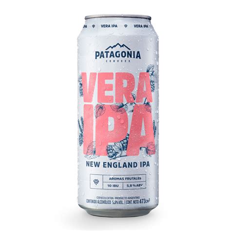 CERVEZA PATAGONIA VERA IPA Lata X410