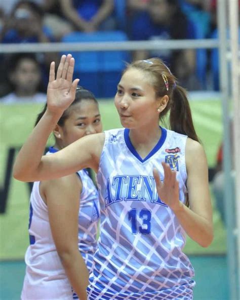 Shakey S V League Ateneo S Guest Player Rachel Anne Daquis Pinny