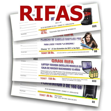 Tipos De Rifas Para Vender Ideas De Rifa Para Imprimir Rifa Para Porn