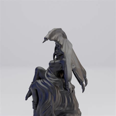 Hot Goblin サキュバスデーモン 座っているヌード