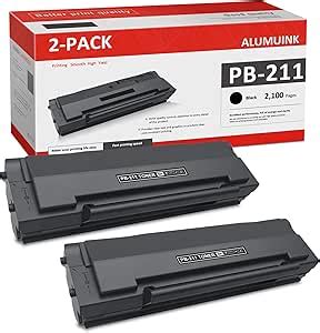 Amazon Pb Pb Ev Black Toner Cartridge Pack Alumk