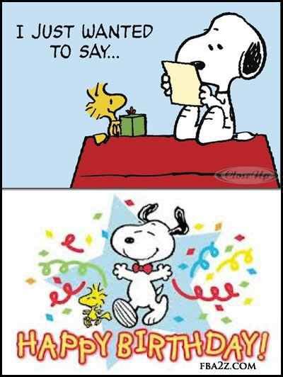 Snoopy Happy Birthday Images | Happy Birthday