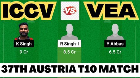 Iccv Vs Vea Dream Prediction Iccv Vs Vea Dream Team Vea Vs Iccv