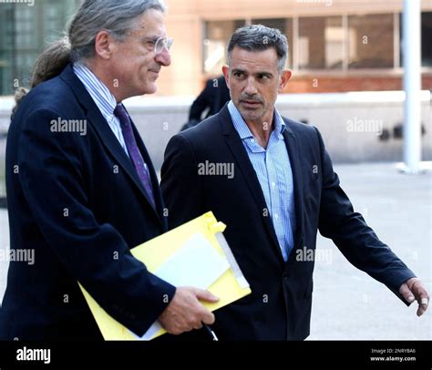 Fotis Dulos Right Walks With His Attorney Norm Pattis After Appearing