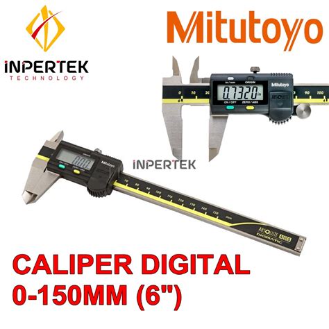 Jual Vernier Digital Caliper 150 Mm MITUTOYO 500 196 30 Sigmat 6 Inch