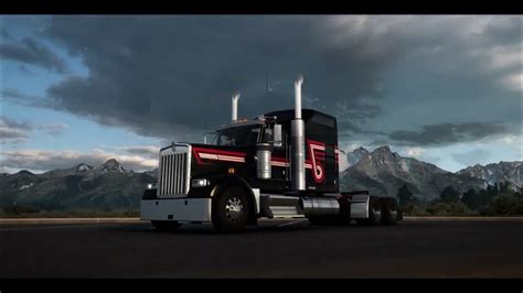 American Truck Simulator Kenworth W900 100th Anniversary Limited Edition Youtube