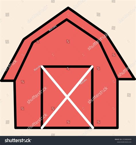 Farm House Illustration Cliparts Stock Illustration 2159826045 ...