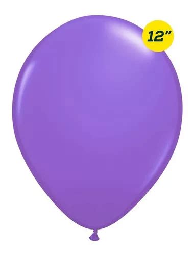 Globo látex Fest Ball Liso globos lila 12 25 unidades MercadoLibre