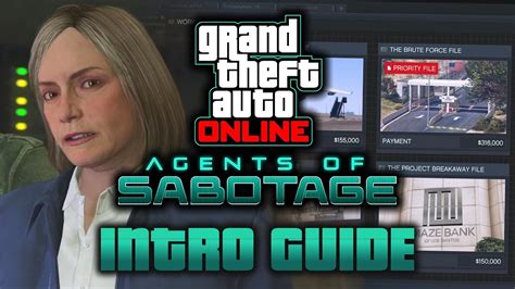 GTA Online How To Get Started With The Agents Of Sabotage DLC An