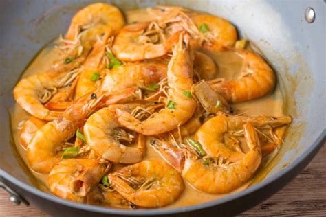 Shrimp Adobo with Coconut Milk - Salu Salo Recipes