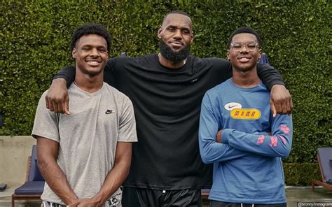 Lebron James Seen In First Public Outing After Son Bronnys Cardiac Arrest