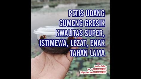 Petis Udang Istimewa Asli Khas Gresik Rasa Berani Diadu Wa