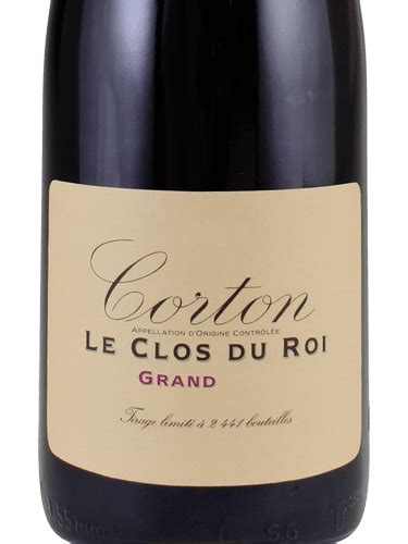 Domaine De La Vougeraie Corton Grand Cru Le Clos Du Roi Vivino