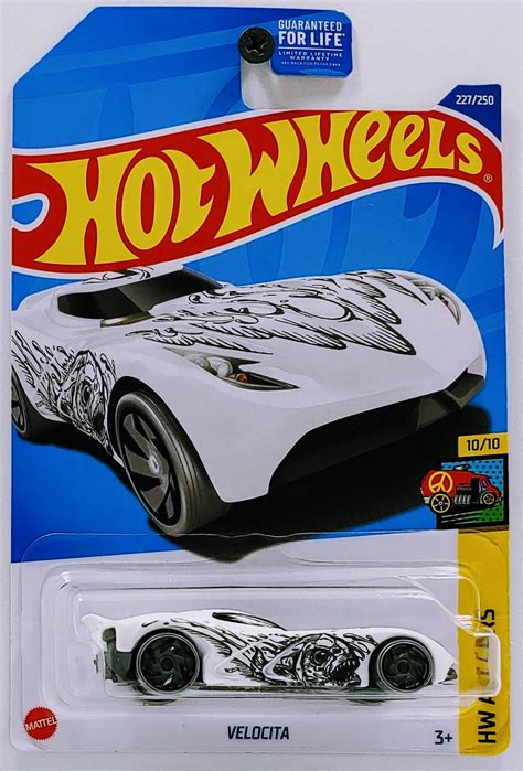 Hot Wheels 2022 Collector 227 250 Hw Art Cars 10 10 Velocita Kmj Diecast Ii