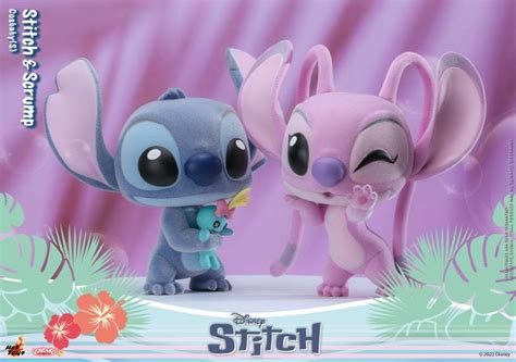 Hot Toys Stitch Angel Cosbaby S Collection Figures