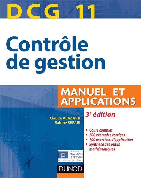 Amazon Dcg Contr Le De Gestion E Dition Manuel Et