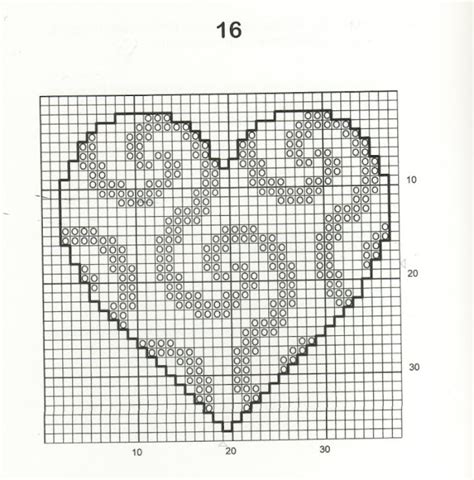 Cross Stitch 30 Free Easy Heart Cross Stitch Patterns