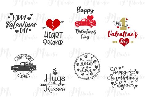 Valentines Day Svg Bundle By MStudio TheHungryJPEG