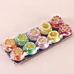 Buy Send Matki Shaped Wax Diyas Set Of 10 Online FNP