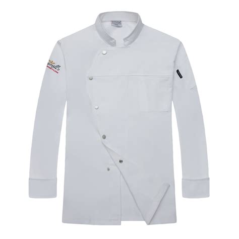 Irder Italy Deisgn Long Sleeve Upgrade Restaurant Chef Jacket