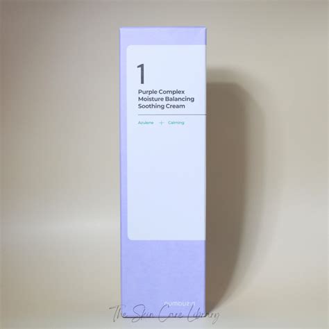 Numbuzin No 1 Purple Complex Moisture Balancing Soothing Cream 100ml