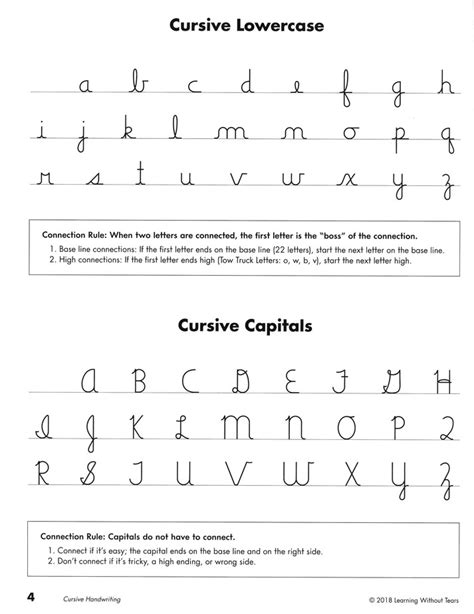 Cursive Is Not a Frill—Its a Life Skill | Learning Without Tears - Worksheets Library