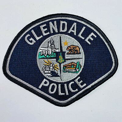 Glendale Police California CA Patch (C2-A) | eBay